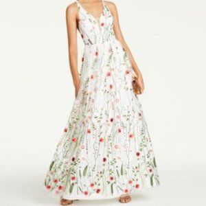 City Studios Juniors Embroidered Strappy-B White 5